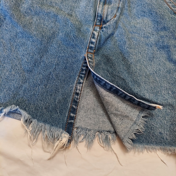 we the free jean skirt - Picture 3 of 10